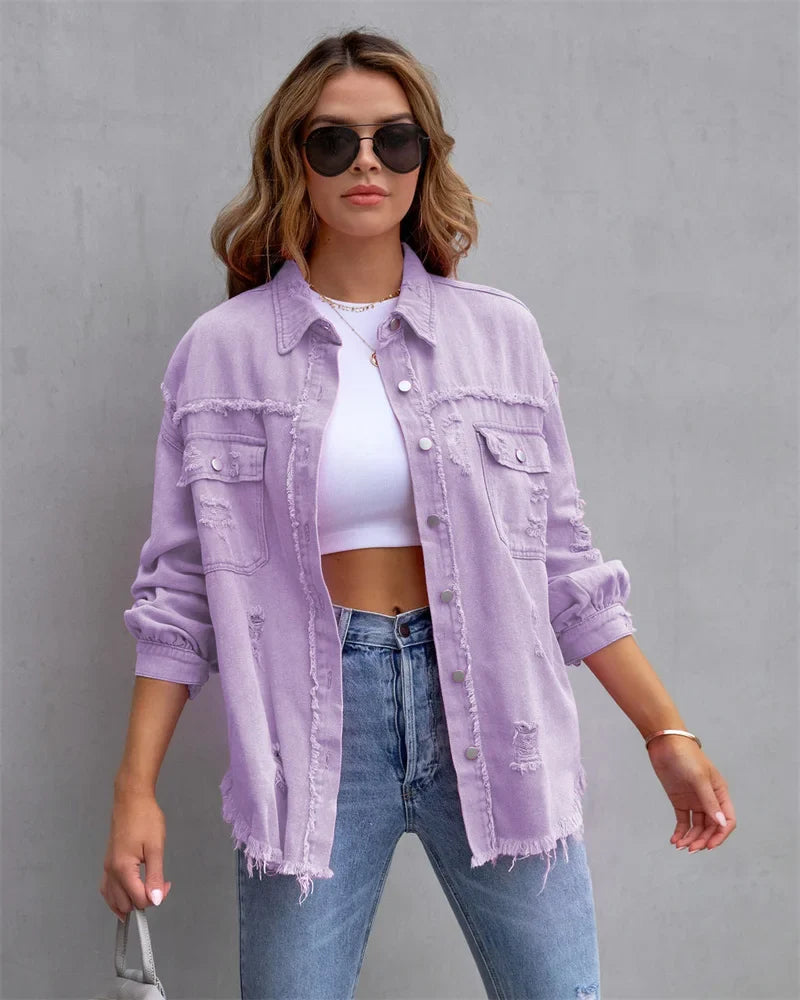 Casie | Denim Jacke